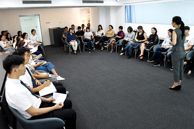 助力雙創周 永同昌孵化器第四期《商務禮儀培訓》創意訓練營圓滿成功